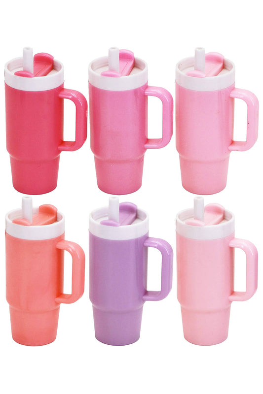 Mini Pastel Tumbler Cup Tinted Lip Balm  / ONE SIZE