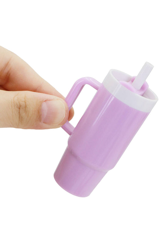 Mini Pastel Tumbler Cup Tinted Lip Balm  / ONE SIZE